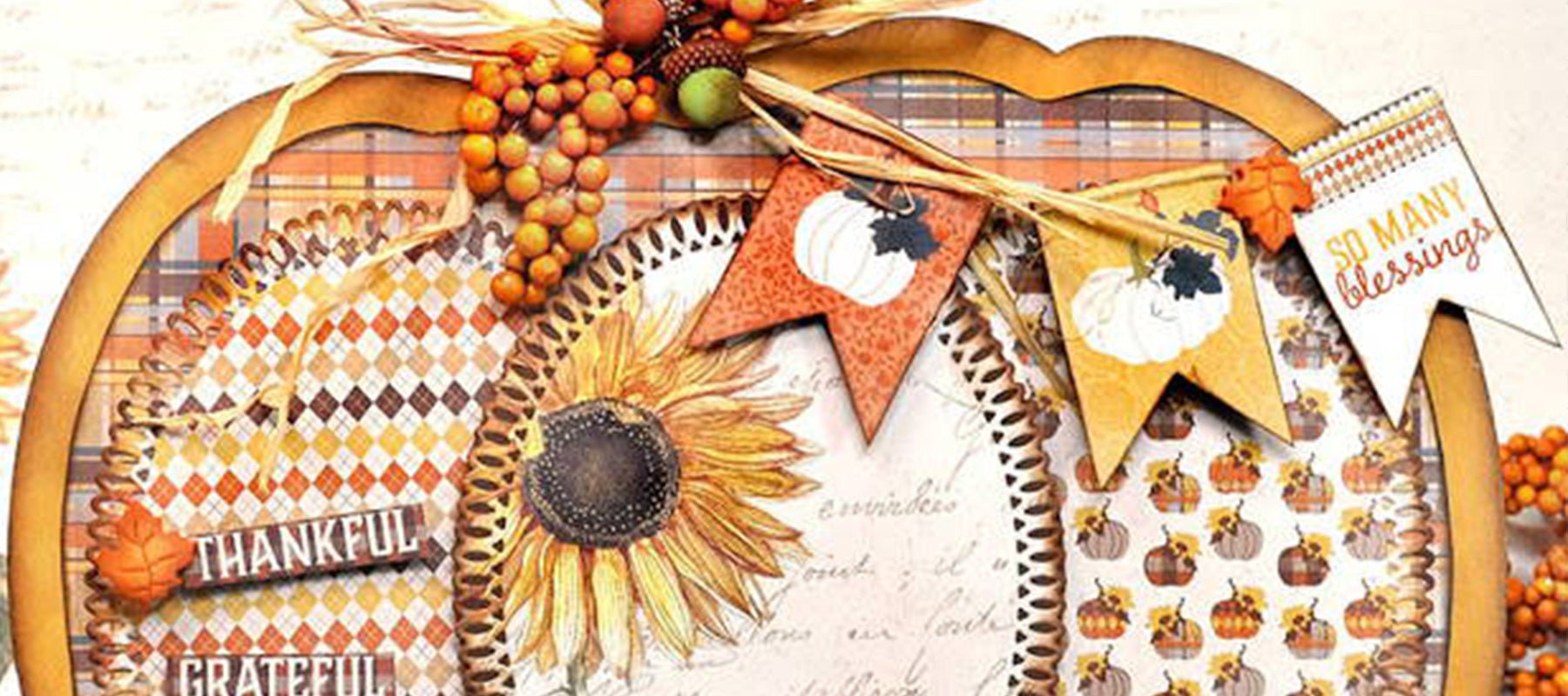 Autumn Pumpkin DIY Home Decor - Buttons Galore and More