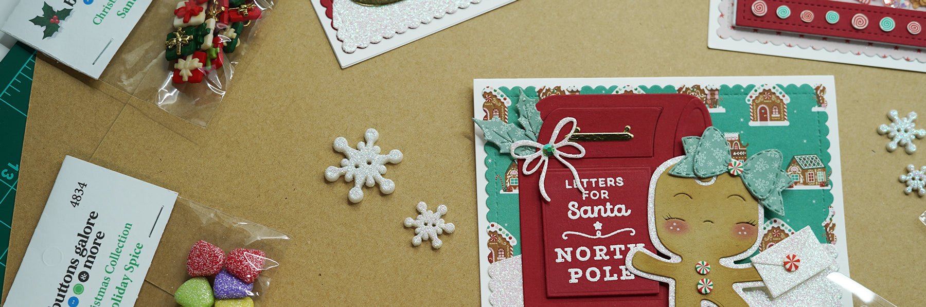 Christmas Embellishments - Buttons Galore and More