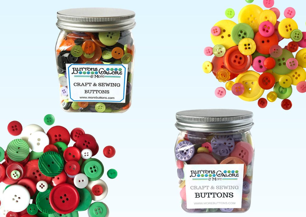 Cookie Jar Craft & Sewing Buttons | Buttons Galore and More