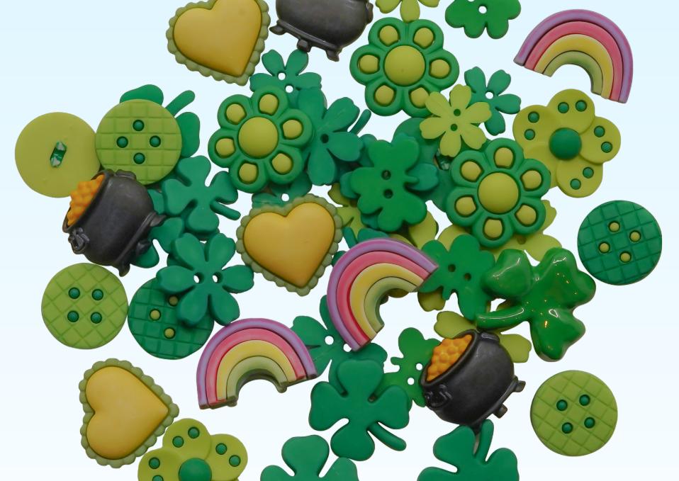 St. Patrick's Day Theme Buttons | Buttons Galore and More