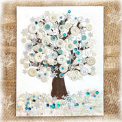 Winter Tree Canvas DIY Craft Kit