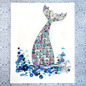 Mermaid Canvas DIY Craft Kit