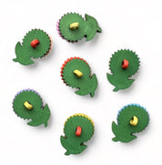 Floral Frenzy Craft Buttons