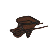 Wheelbarrow Craft Button – Fall & Gardening Embellishment