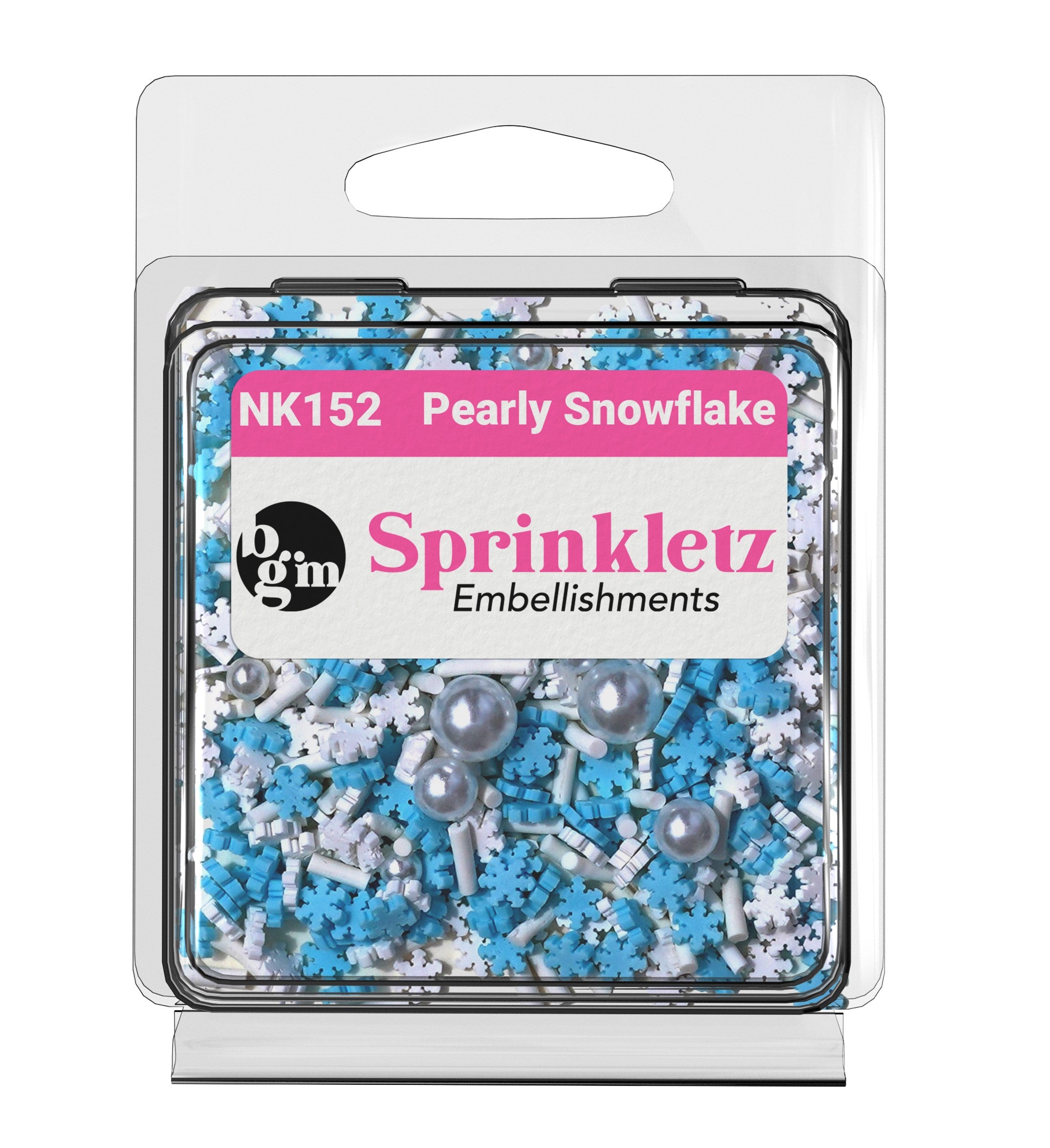 Pearly Snowflakes Sprinkletz
