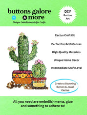 Cactus Canvas DIY Craft Kit