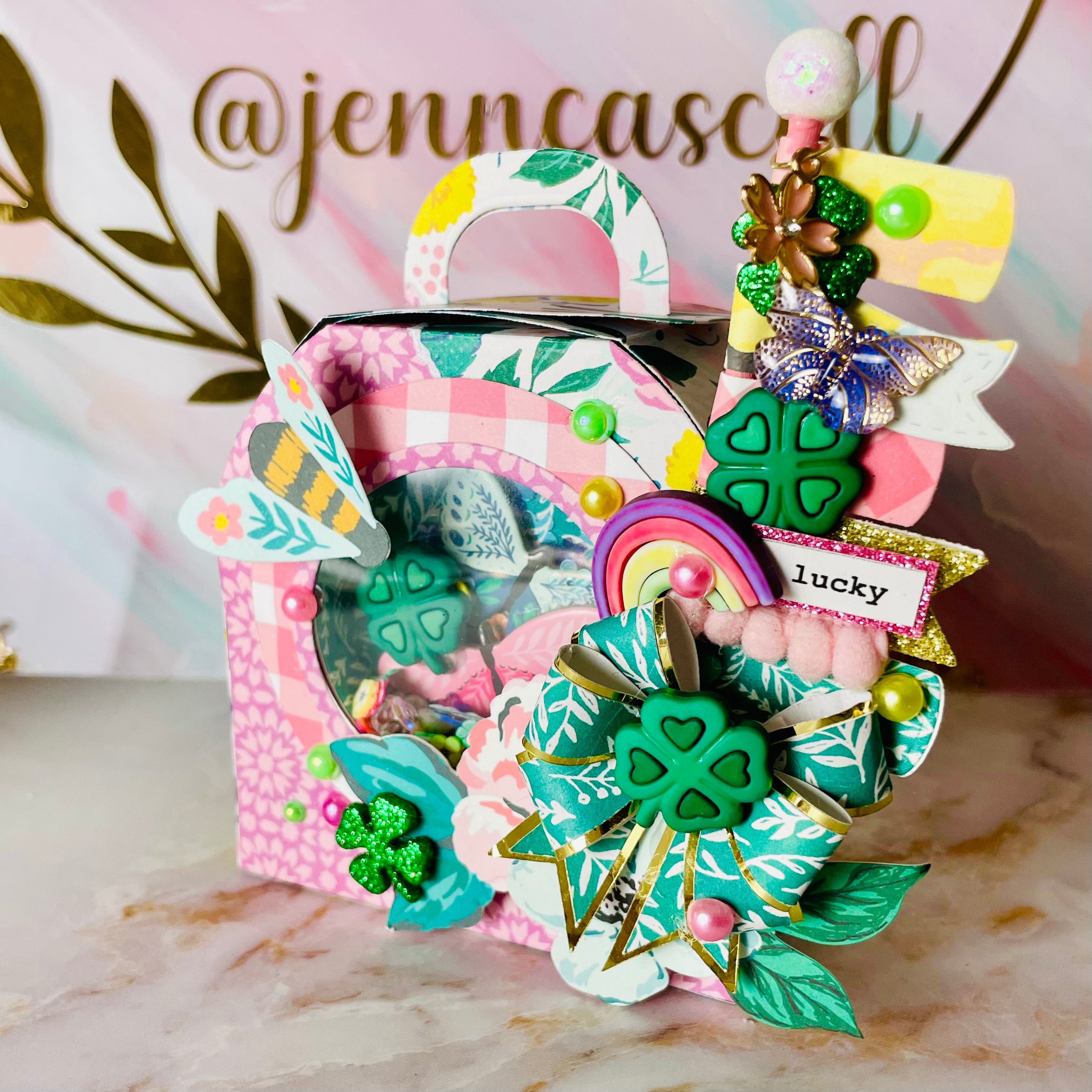 Pot O Gold Craft Buttons