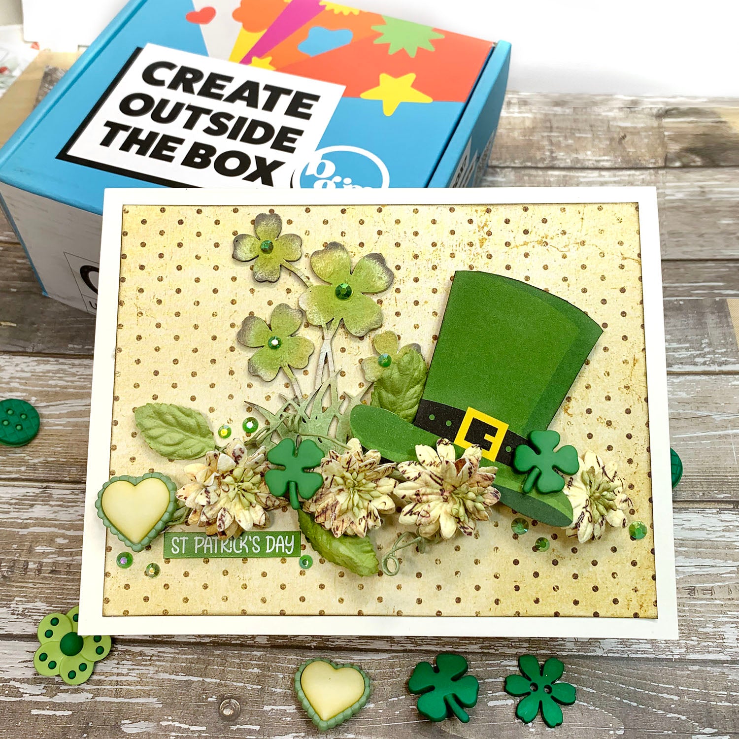 St. Patrick's Day Novelty Button Assortment