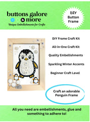 Penguin Frame DIY Craft Kit