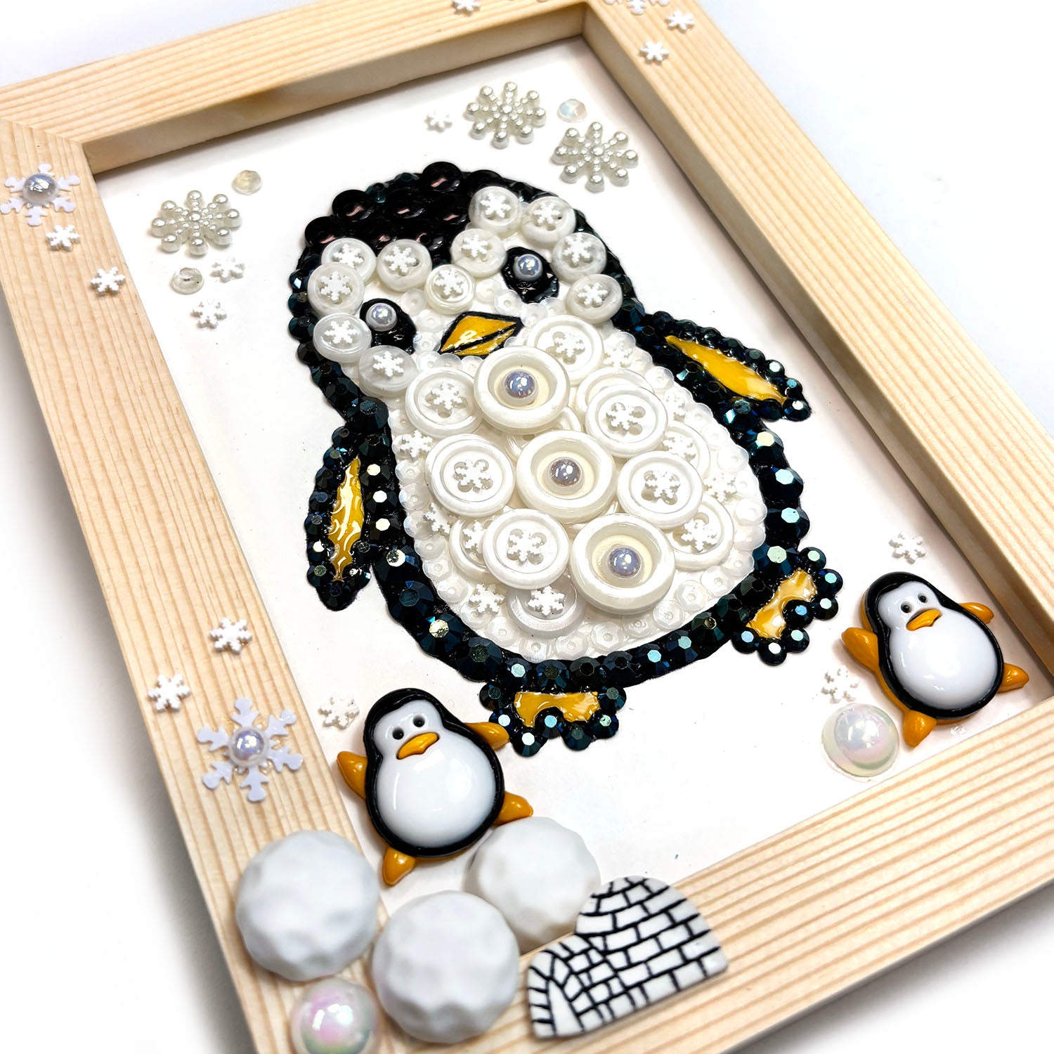 Penguin Frame DIY Craft Kit
