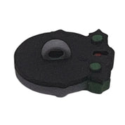 Christmas Jingle Bell Button with Holly – Craft & Sewing Embellishment