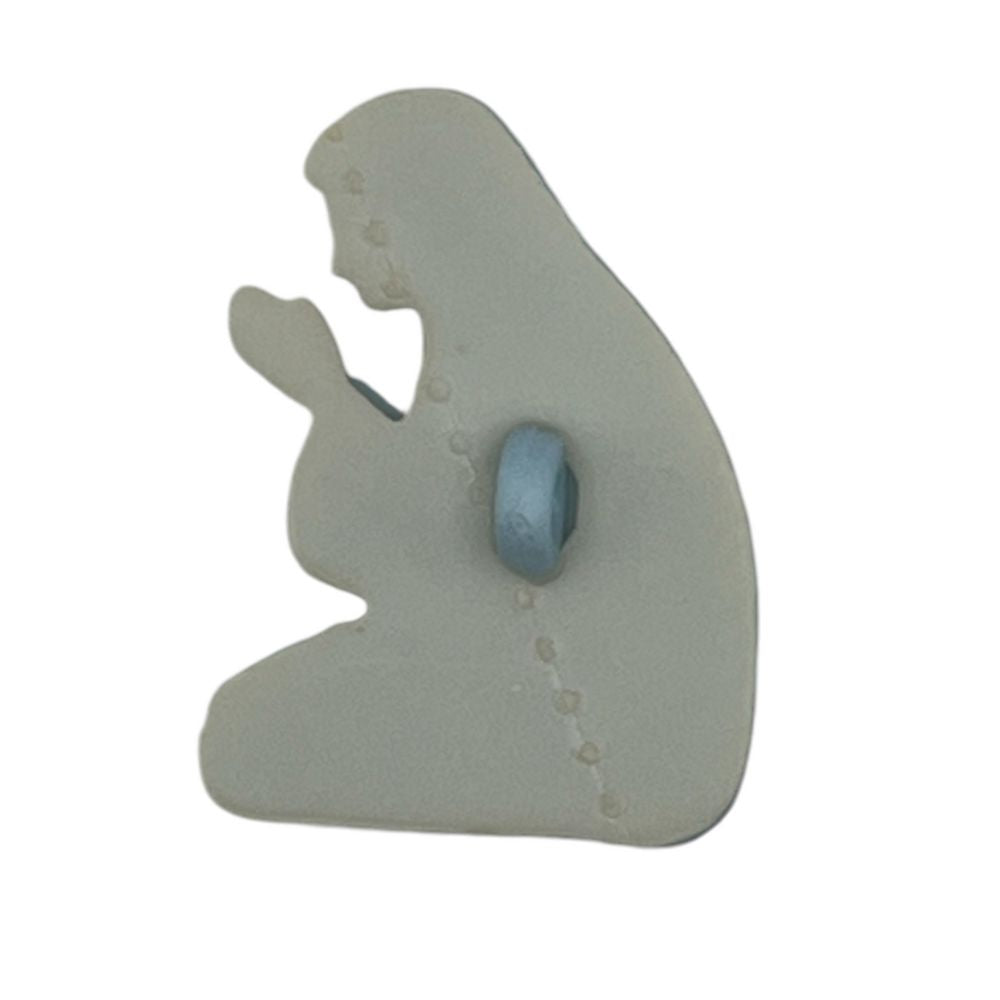 Nativity Mary Button – Christmas Sewing & Craft Embellishment