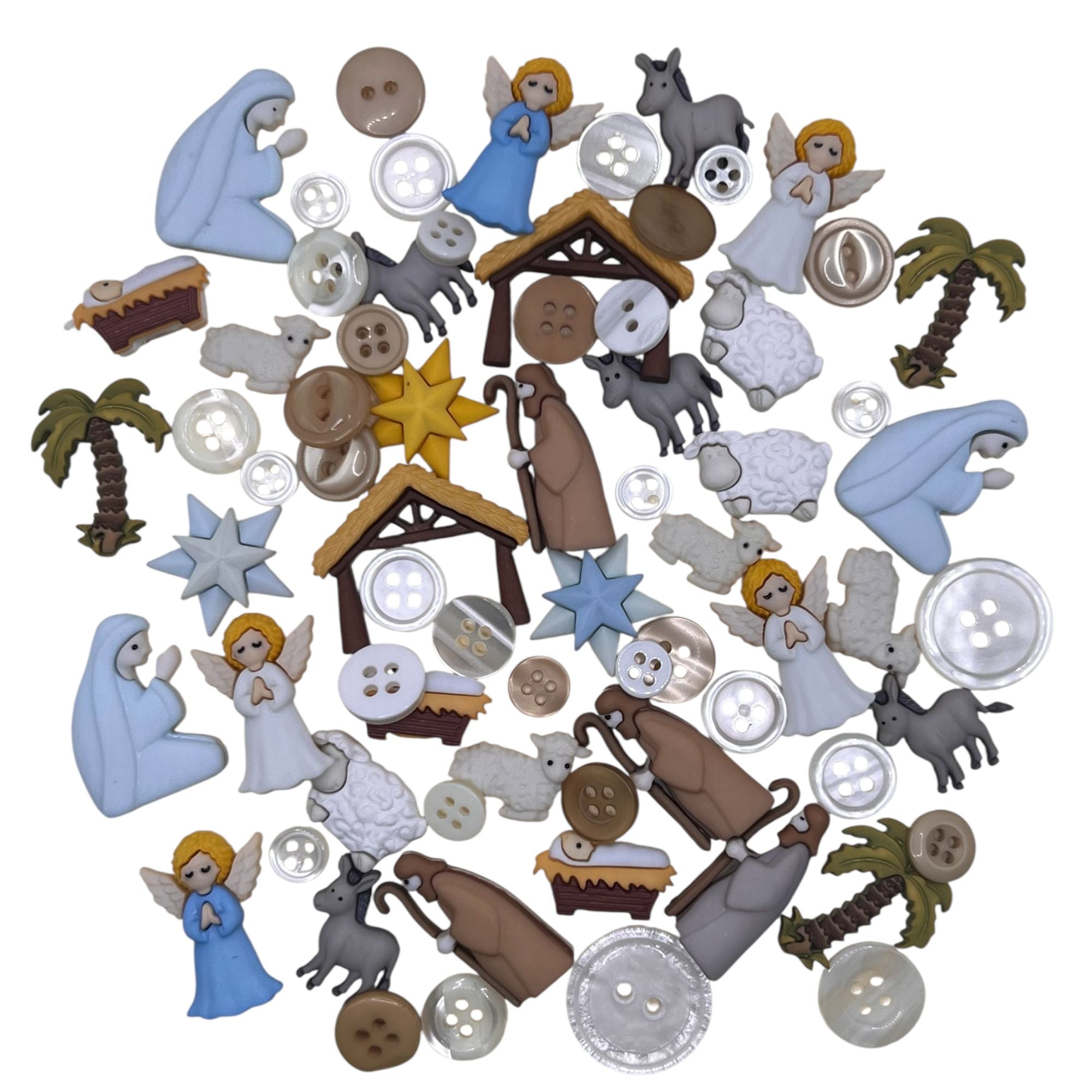 Nativity Button Value Pack – Buttons Galore and More