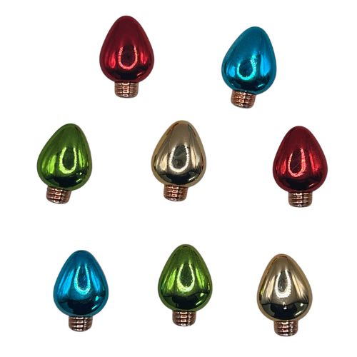 Luminous Christmas Lights Buttons