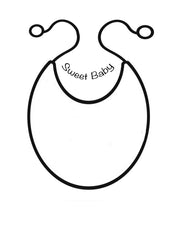 Baby Bib Canvas DIY Craft Kit