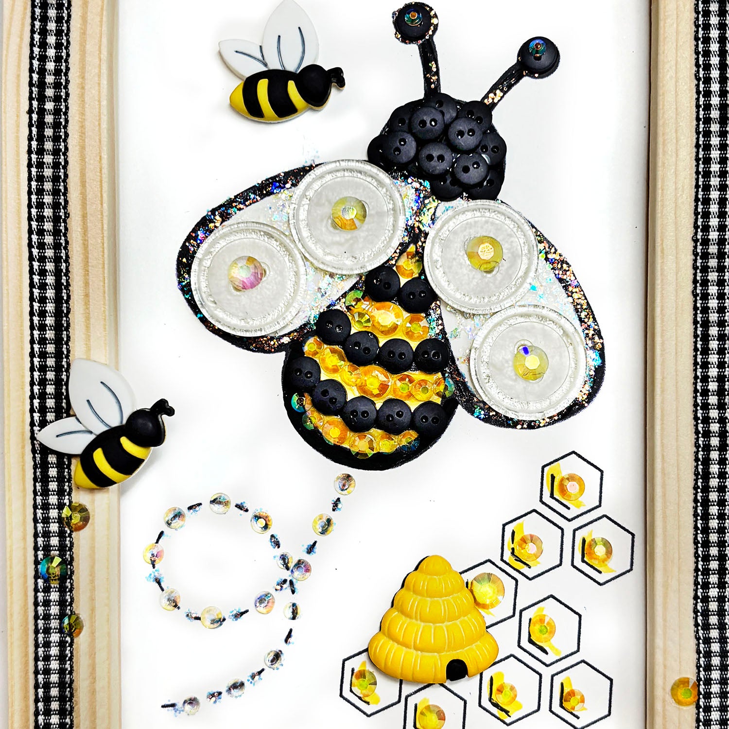 Bumble Bee Frame DIY Craft Kit