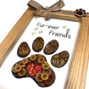 Dog Paw Frame DIY Craft Kit