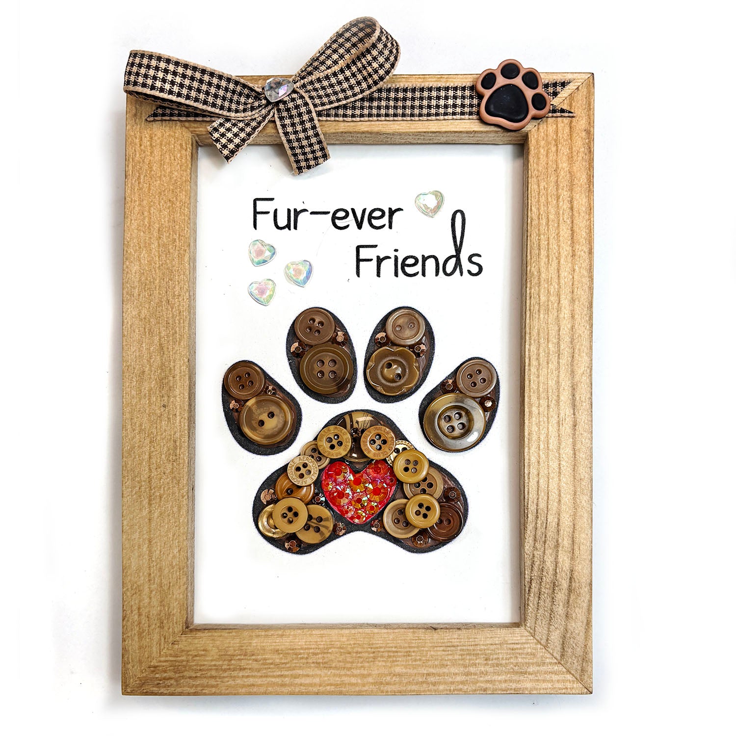 Dog Paw Frame DIY Craft Kit