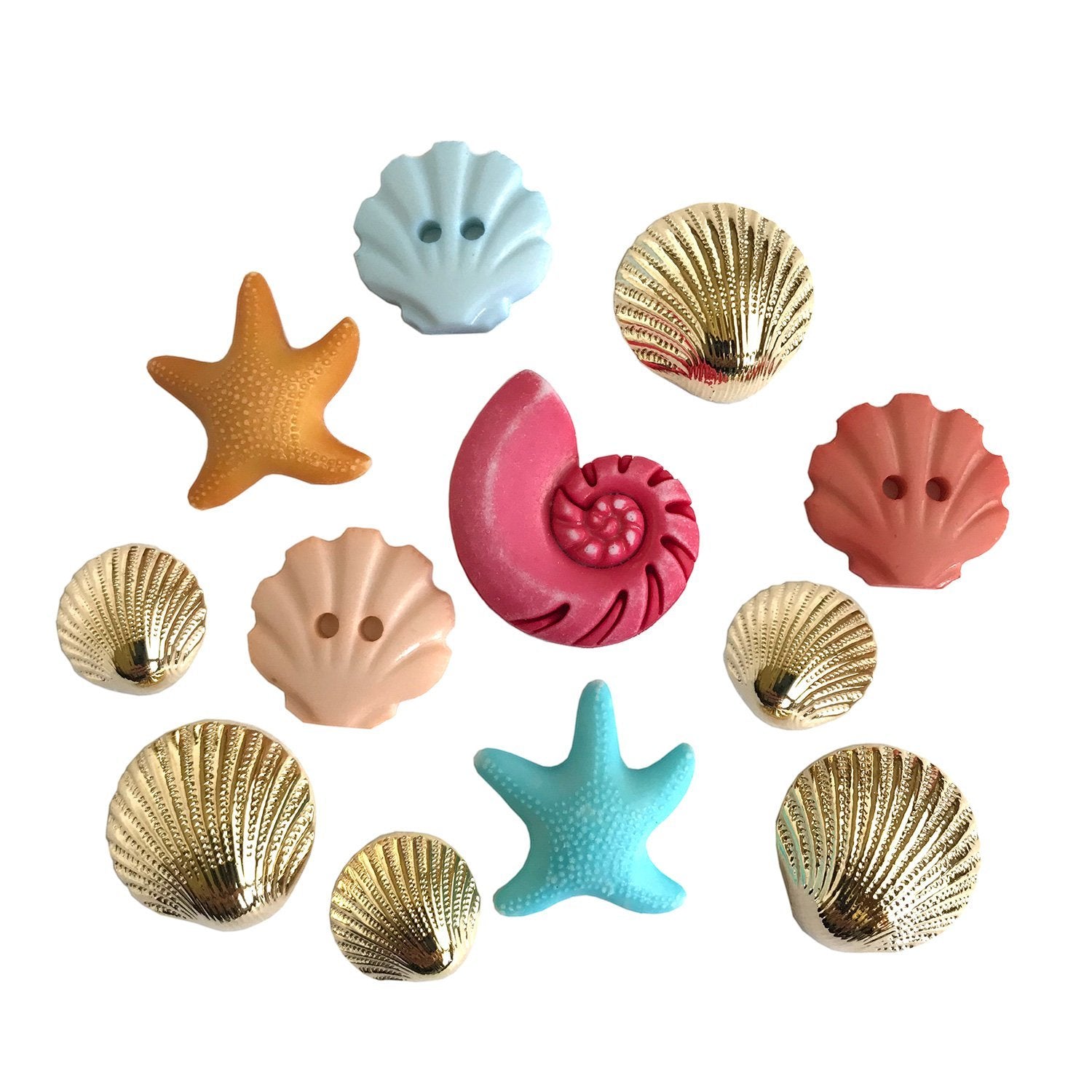 Beach Treasures-4246 - Buttons Galore and More