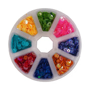 Bright Sequins in Pinwheel Box - Buttons Galore and More