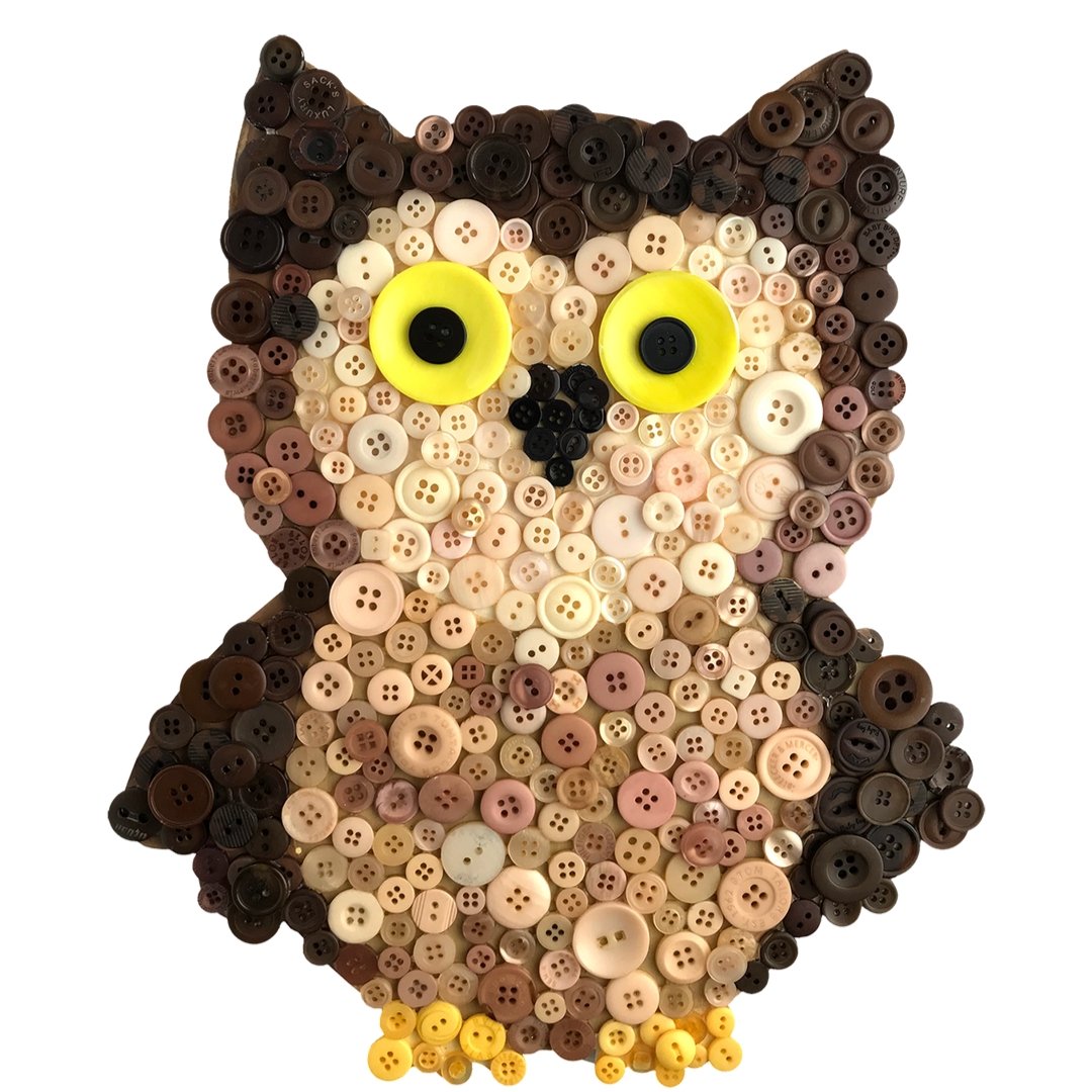 Chocolate Brown - Buttons Galore and More