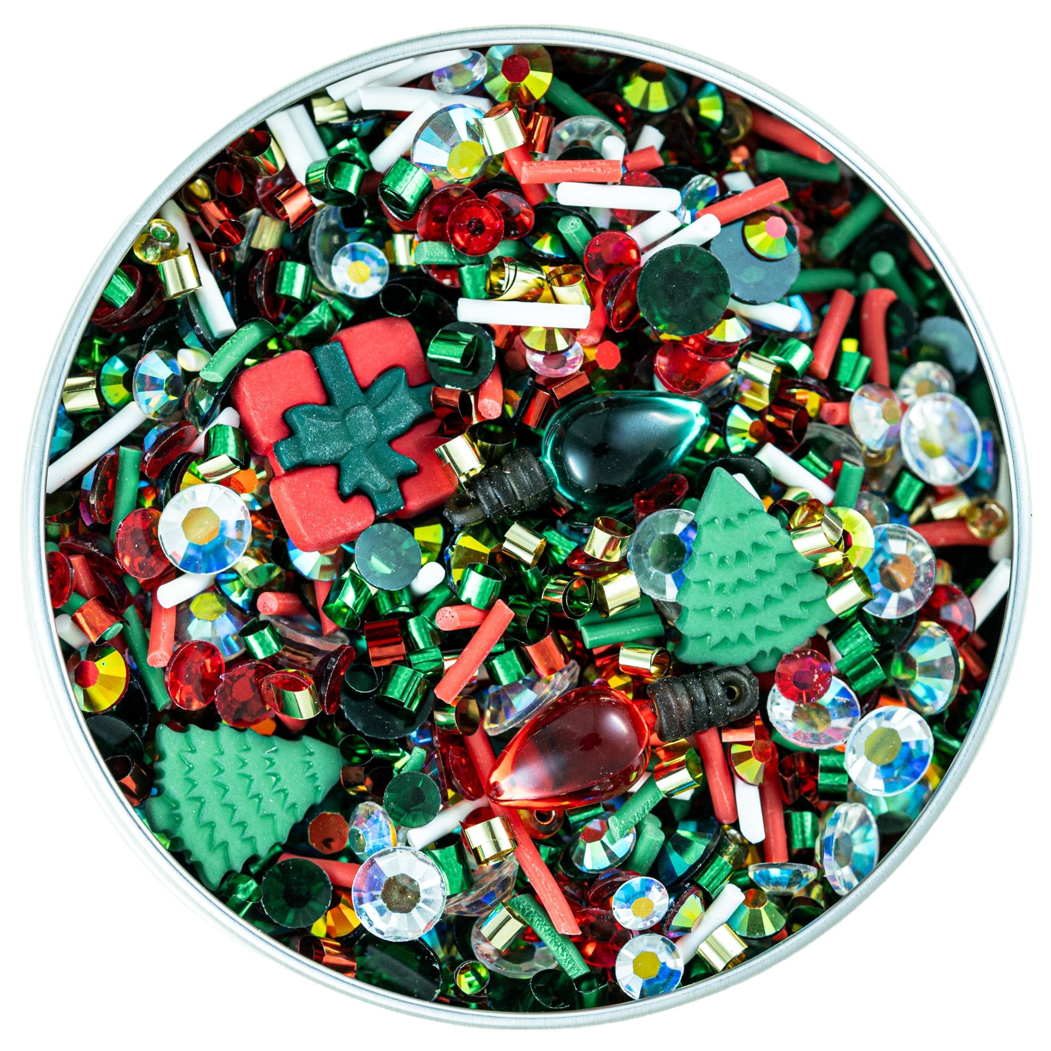 Christmas Shaker Elementz/Slime - Buttons Galore and More