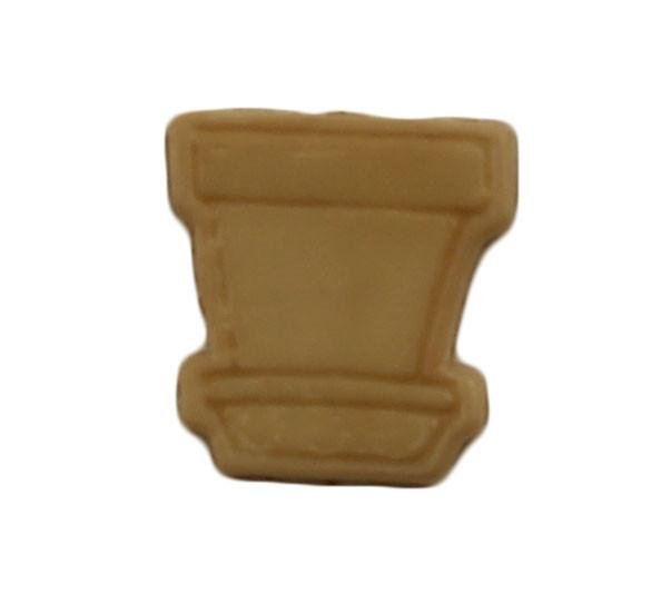 Clay Flower Pot - B135 - Buttons Galore and More