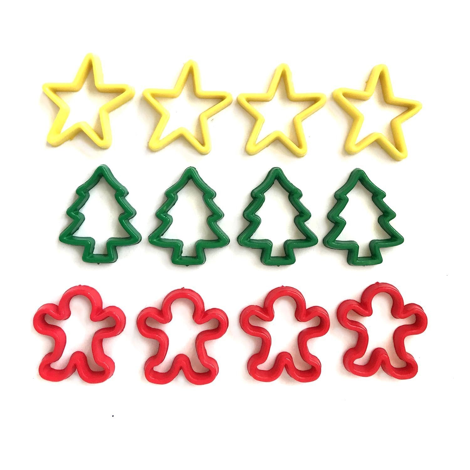 Buy Colorful Cut Outs Buttons and Christmas Craft Embellishments