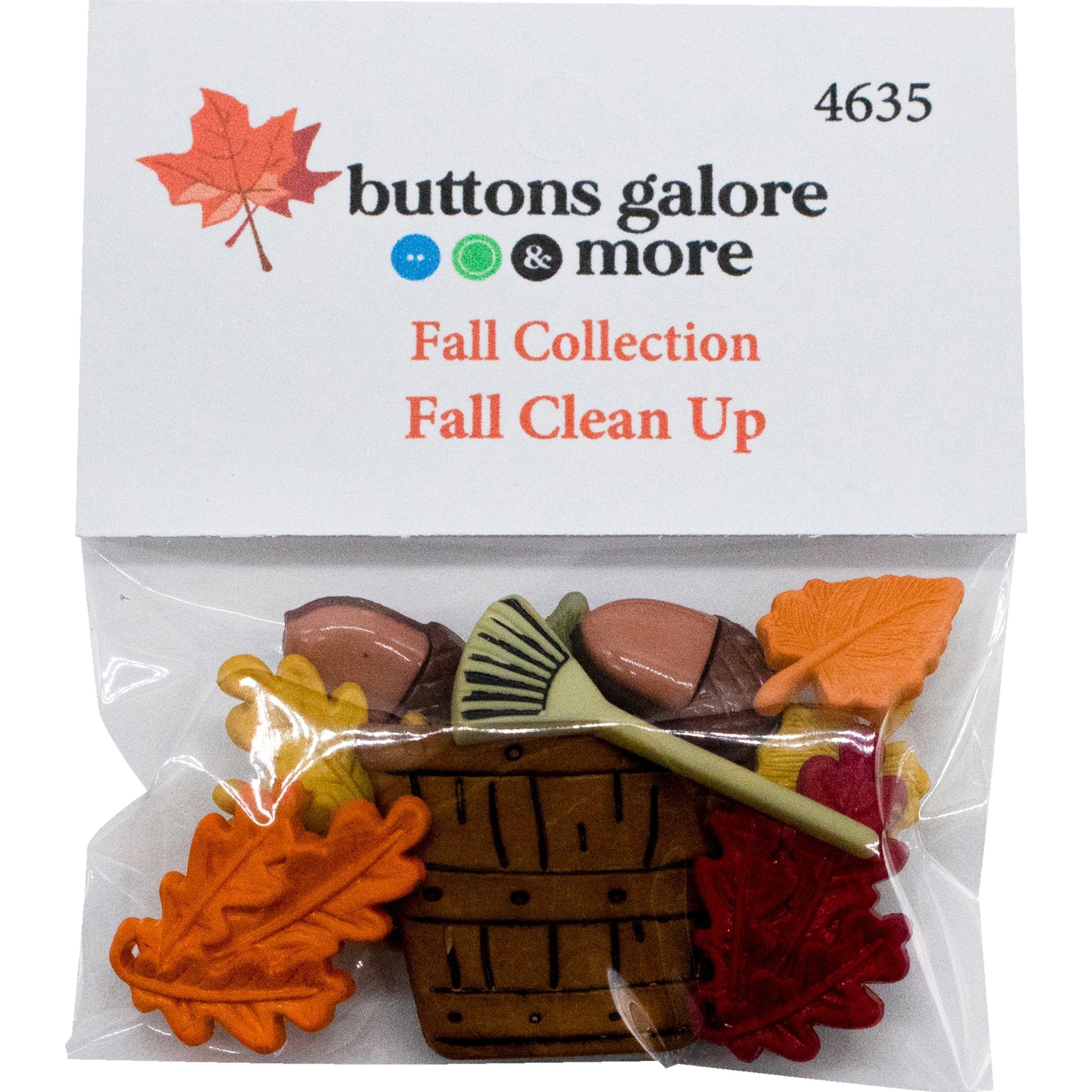 Fall Clean Up - Buttons Galore and More