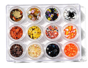 Fall Halloween Embellishment Assortment - Buttons Galore and More