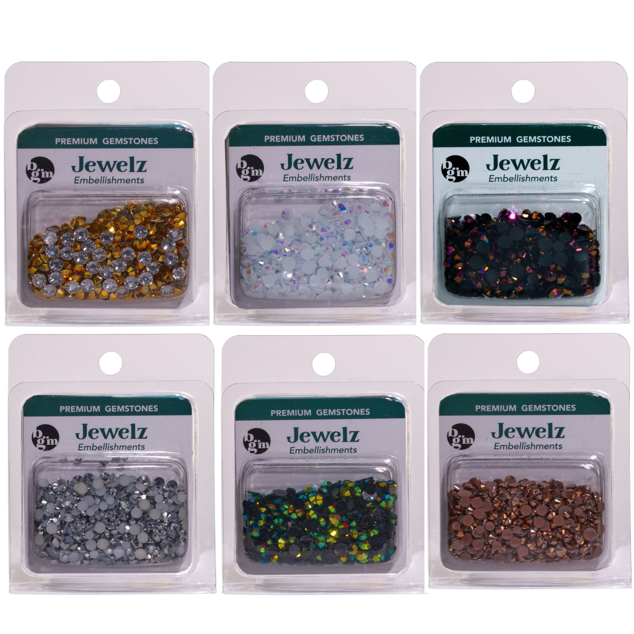 Golden Yellow Gems & Jewels for Crafts & Jewelry Making, Buttons Galore