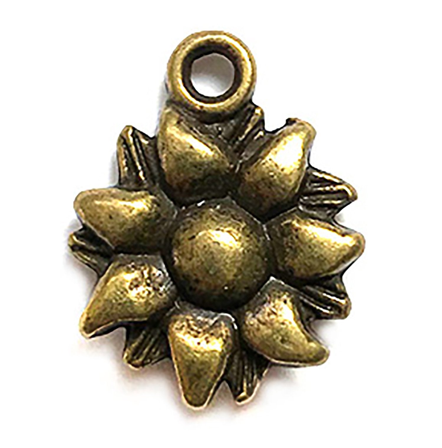Flower Charm - Buttons Galore and More