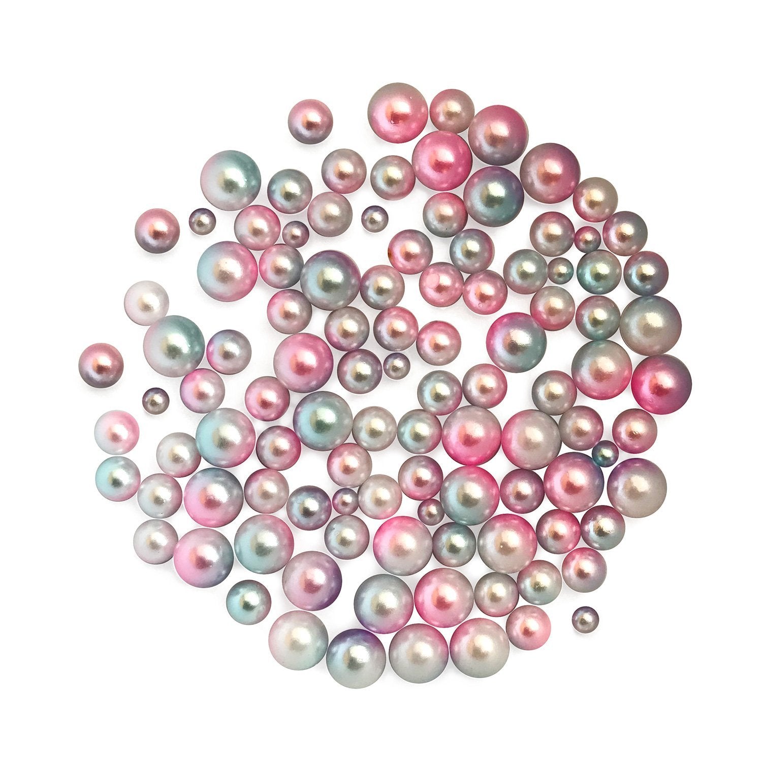 Buttons Galore Embellishments for Crafts- Pearlz- 100 Pieces (Tahitian)