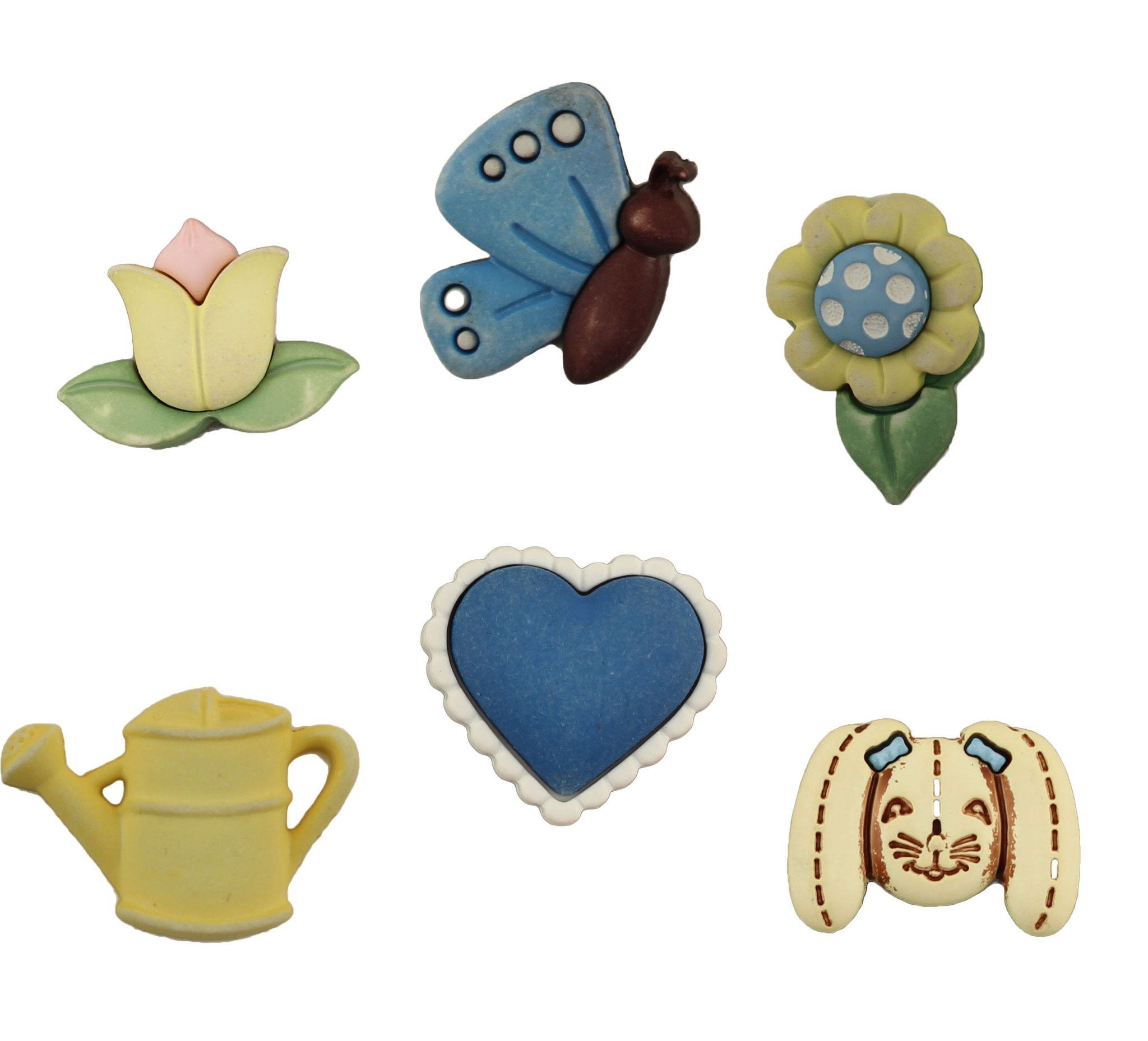 Garden Bunny-SF108 - Buttons Galore and More