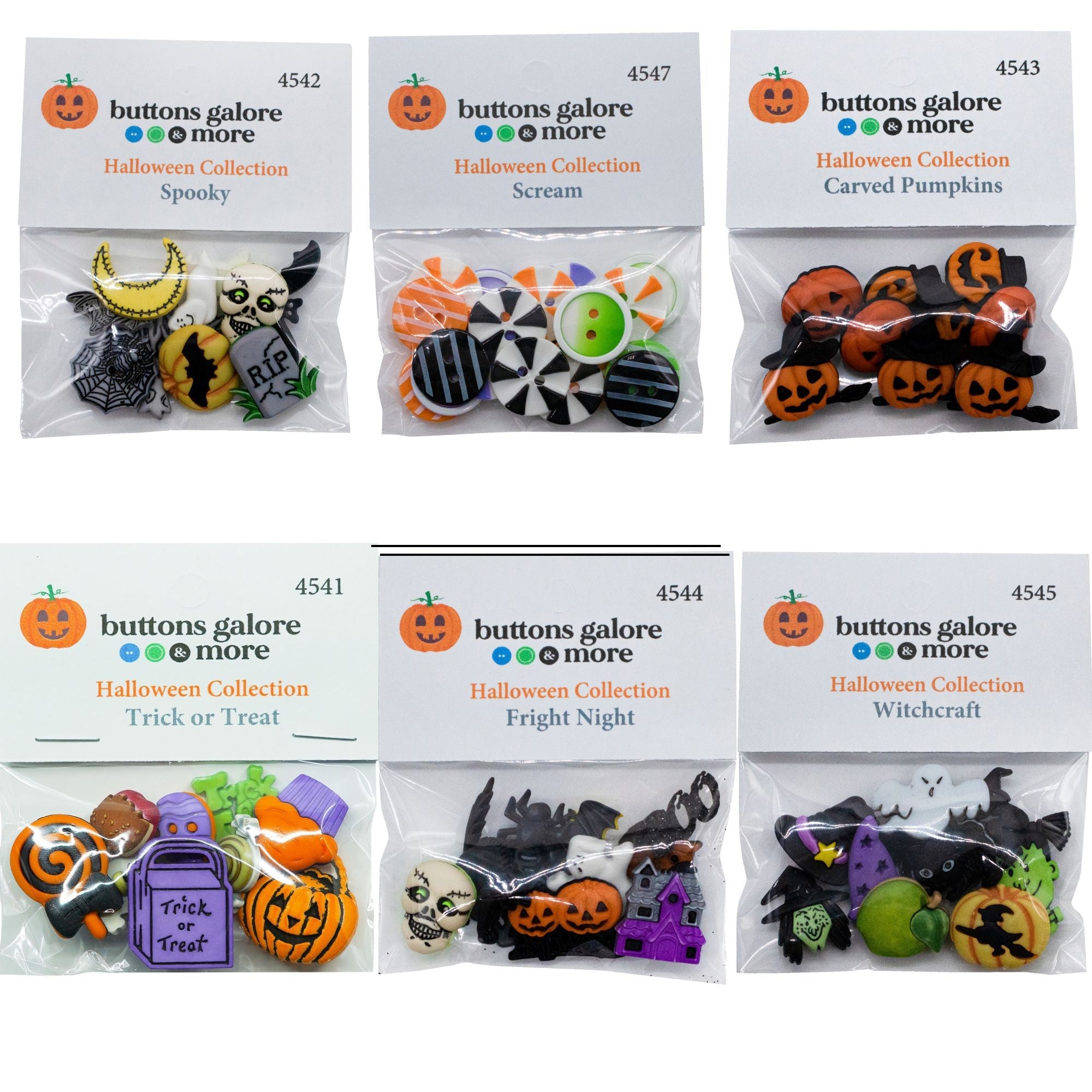 Halloween Set 3 - Buttons Galore and More