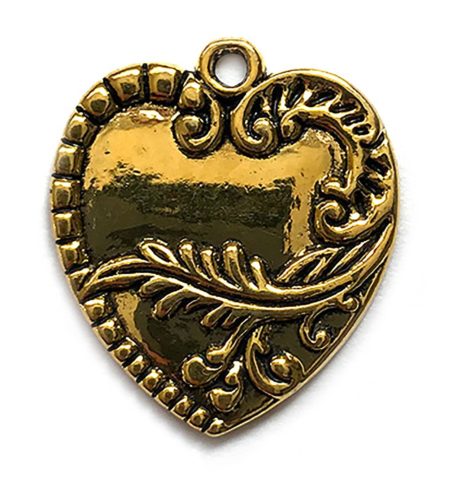 Heart Charm - Buttons Galore and More