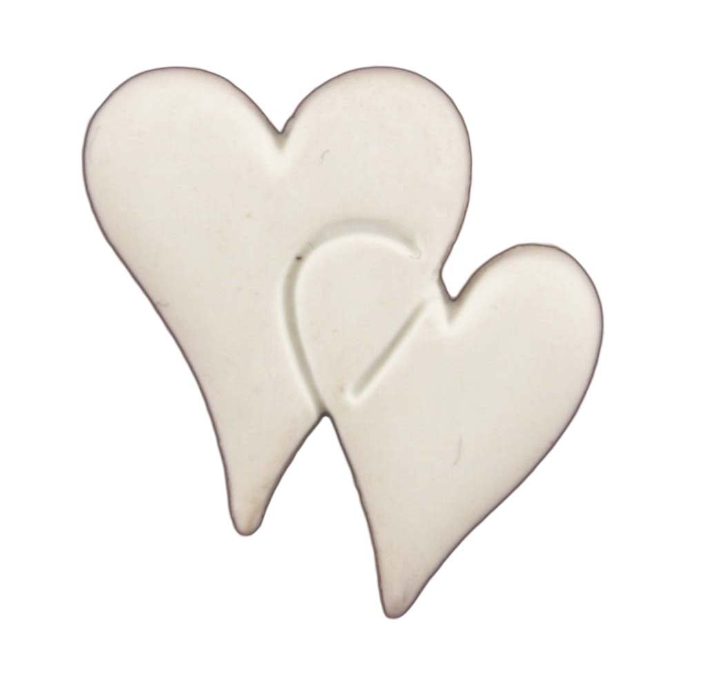 Interlocking Heart - B37 - Buttons Galore and More