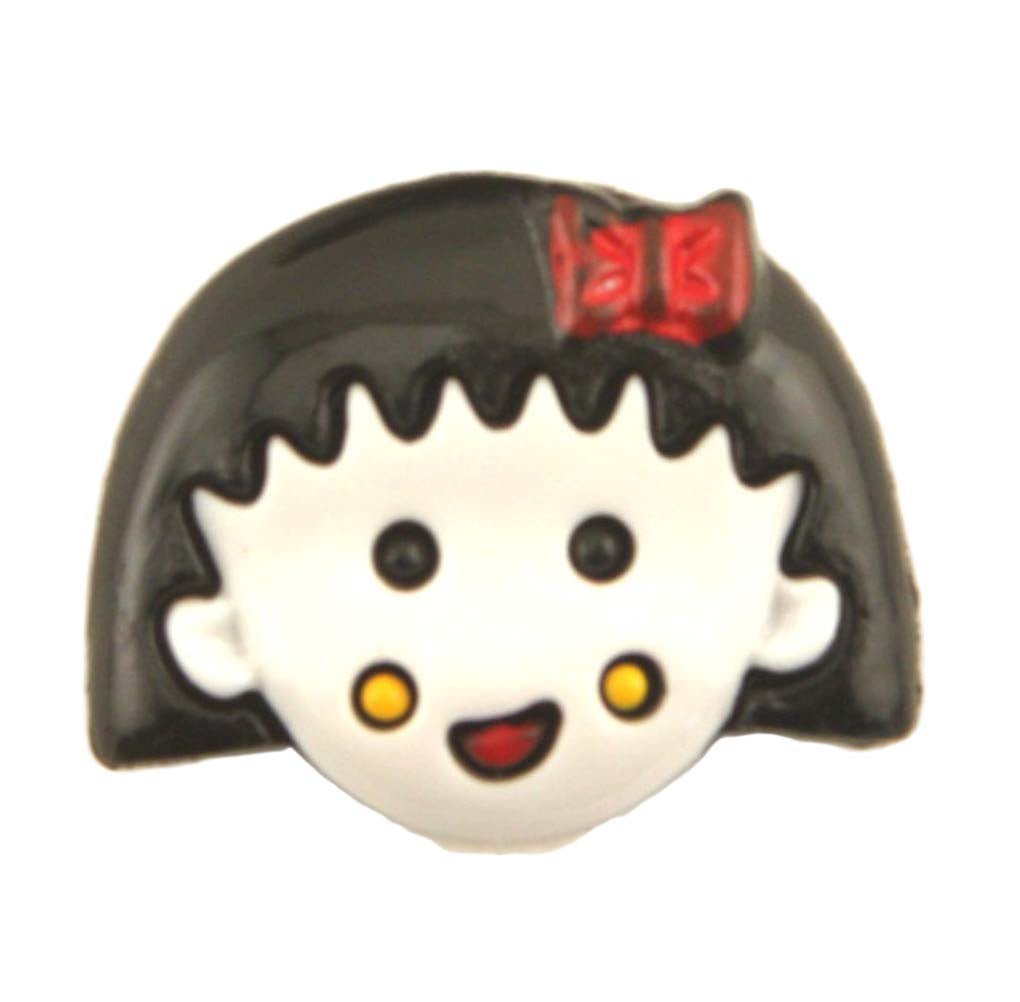 Little Girl Face - B372 - Buttons Galore and More