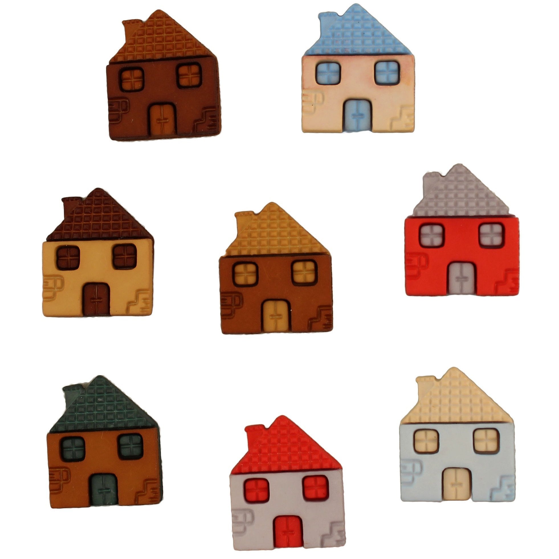 Lotsa Houses-4162 - Buttons Galore and More