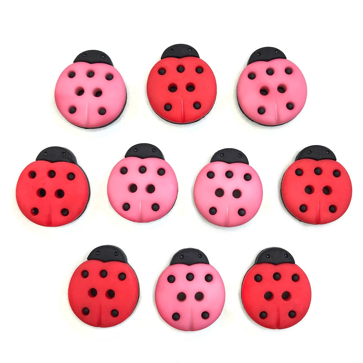 Lucky Ladybugs-4345 - Buttons Galore and More