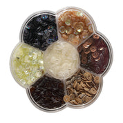 Neutral Bulk Sequins in Flower Box - Buttons Galore and More