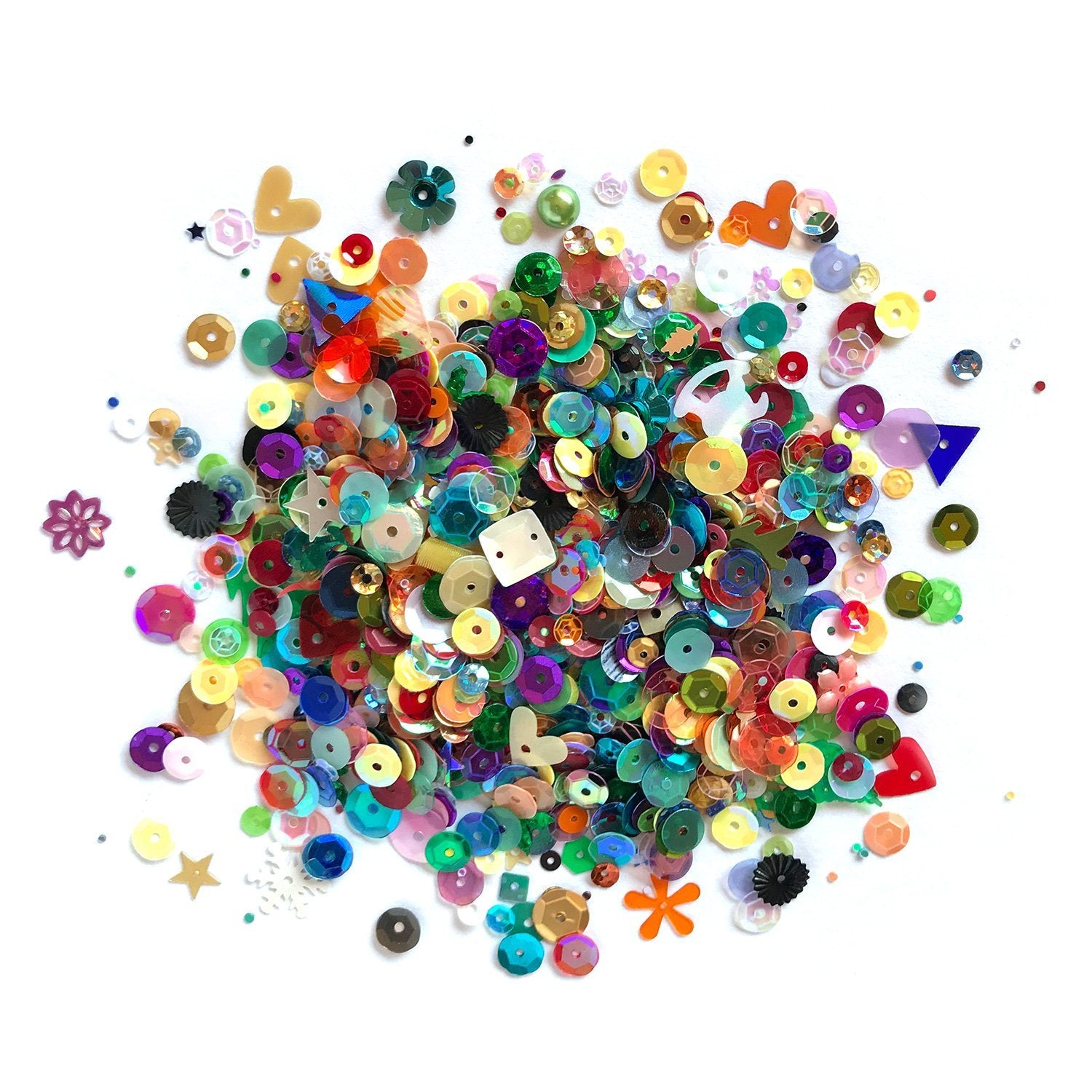 3Ace Crafts Mixed Sequins for Crafts Assorted Shapes Colours and Sizes –  The Craft Shop