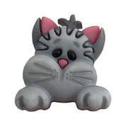 Peeking Cat - Buttons Galore and More
