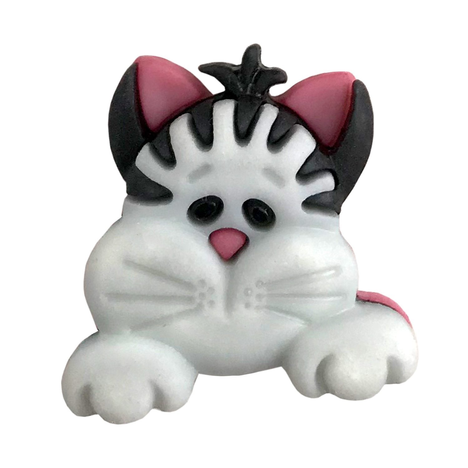 Peeking Cat - Buttons Galore and More