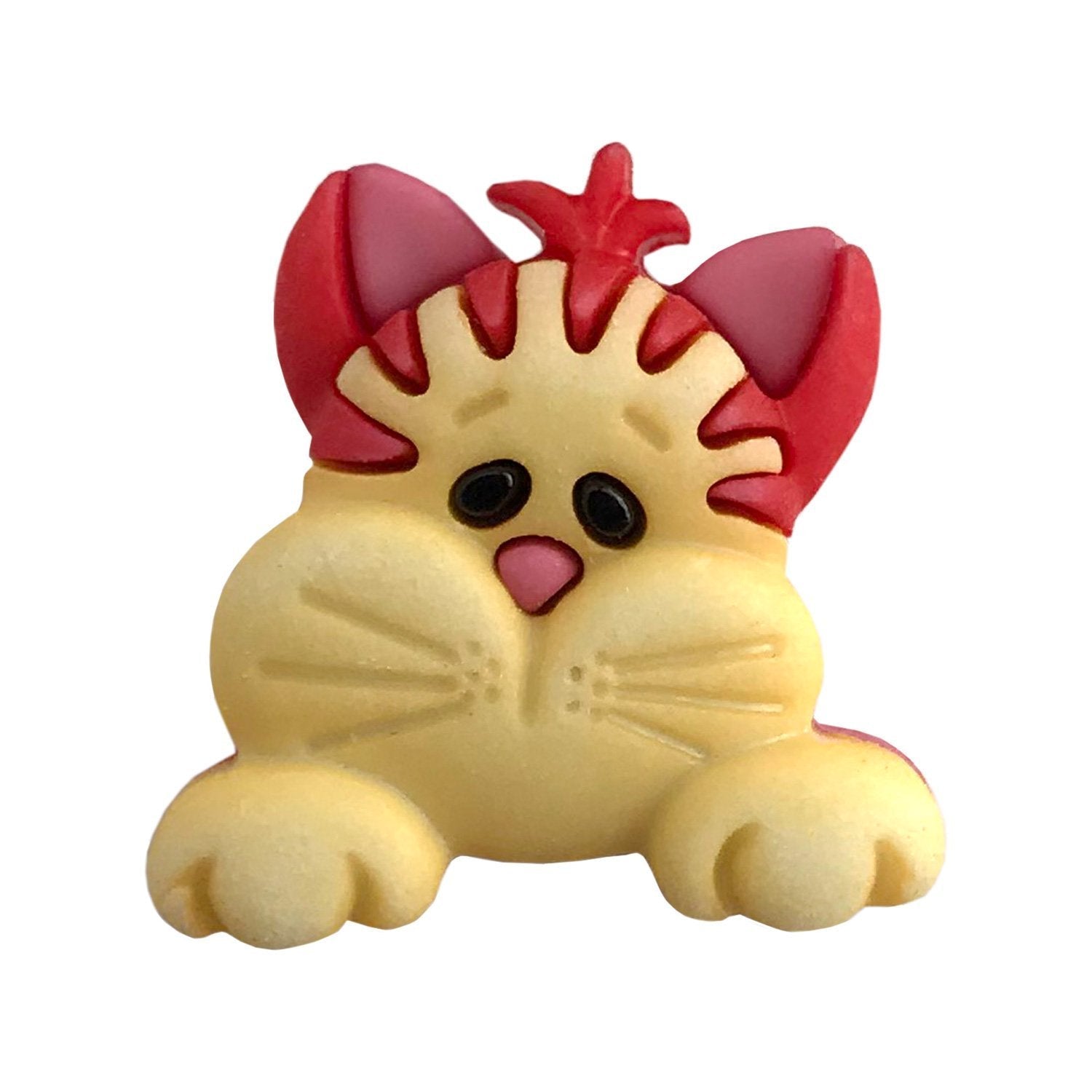 Peeking Cat - Buttons Galore and More