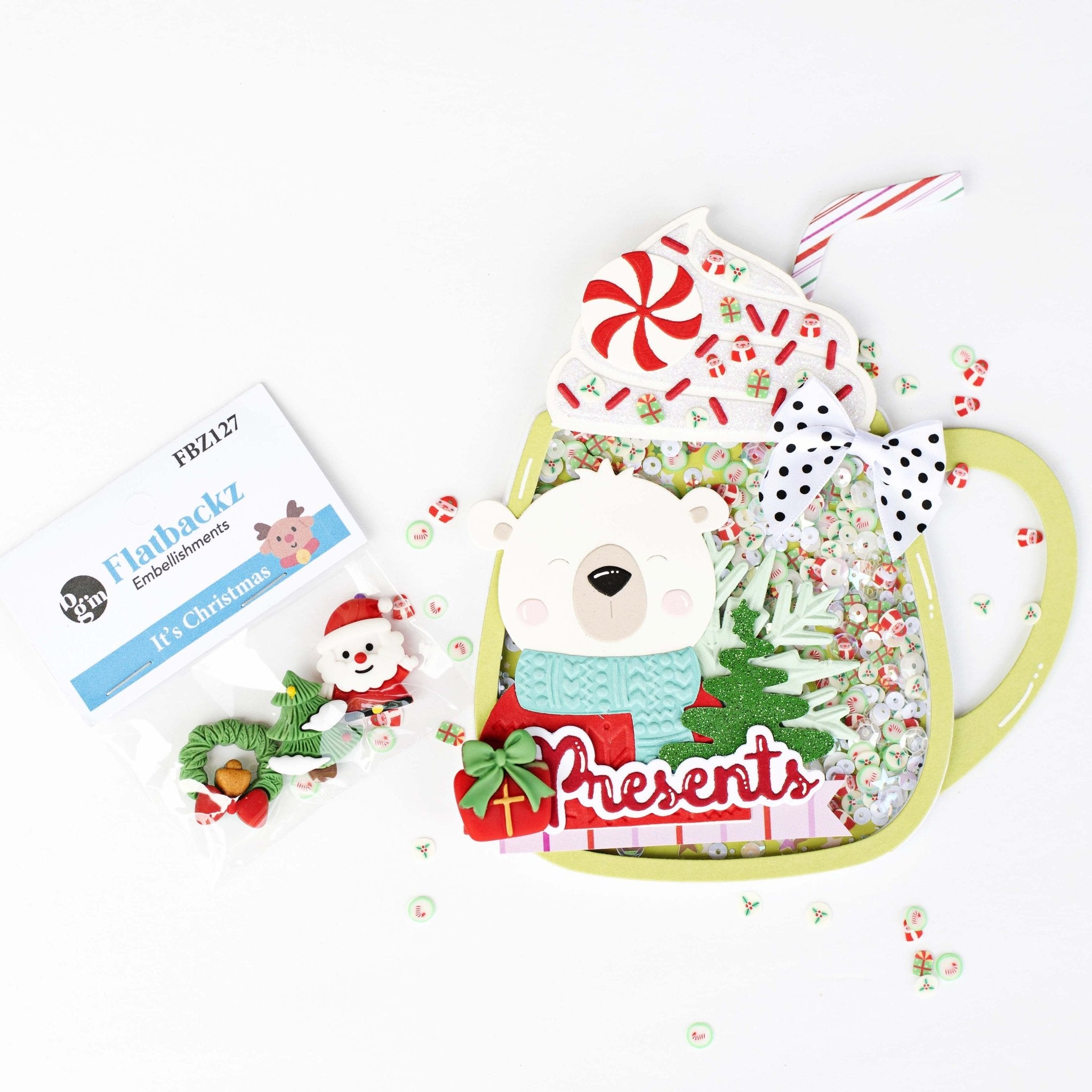 Peppermint Sticks - Buttons Galore and More