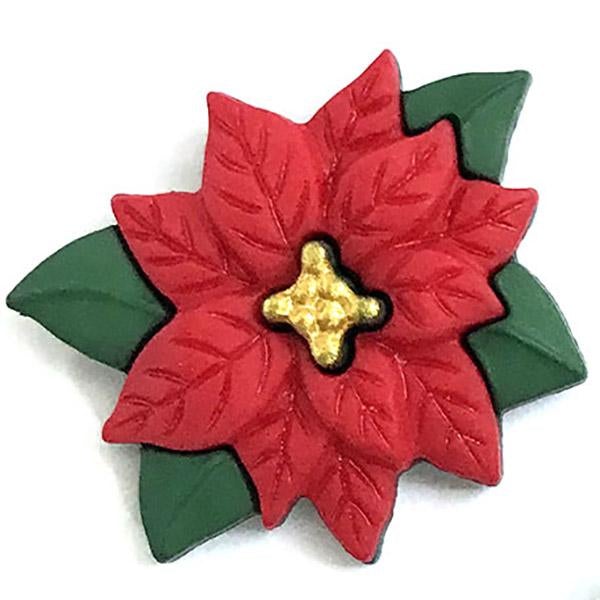 Poinsettia - Buttons Galore and More