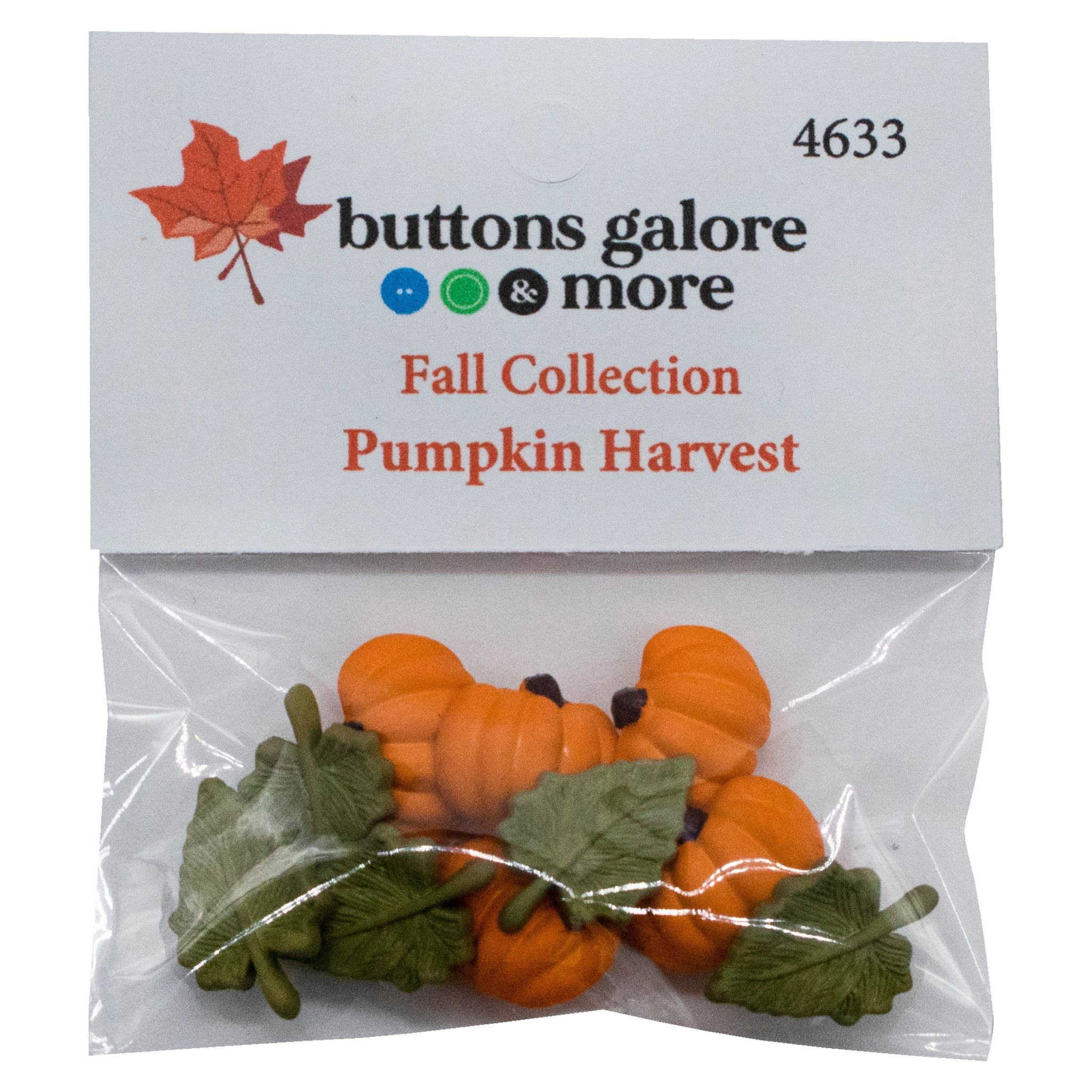 Pumpkin Harvest - Buttons Galore and More