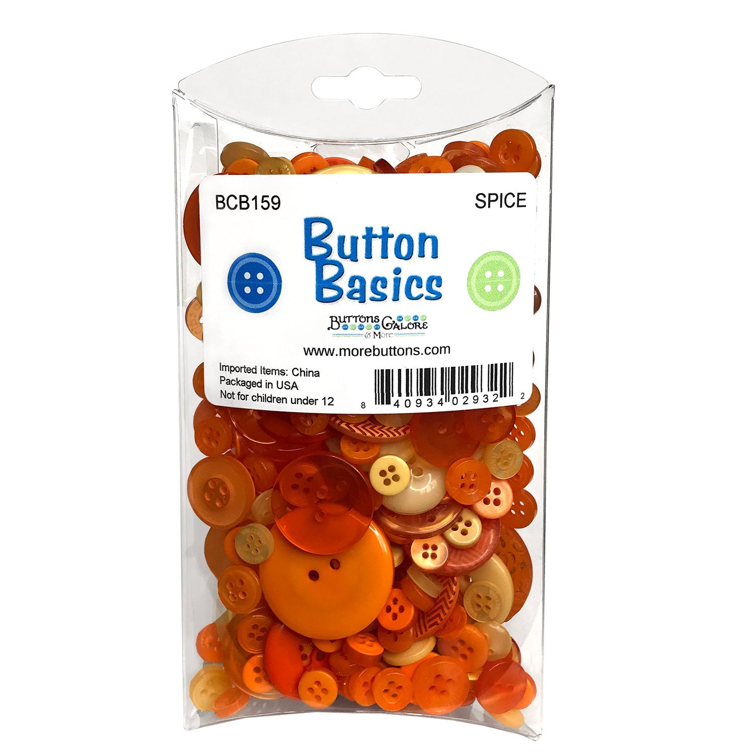 Pumpkin Spice - Buttons Galore and More