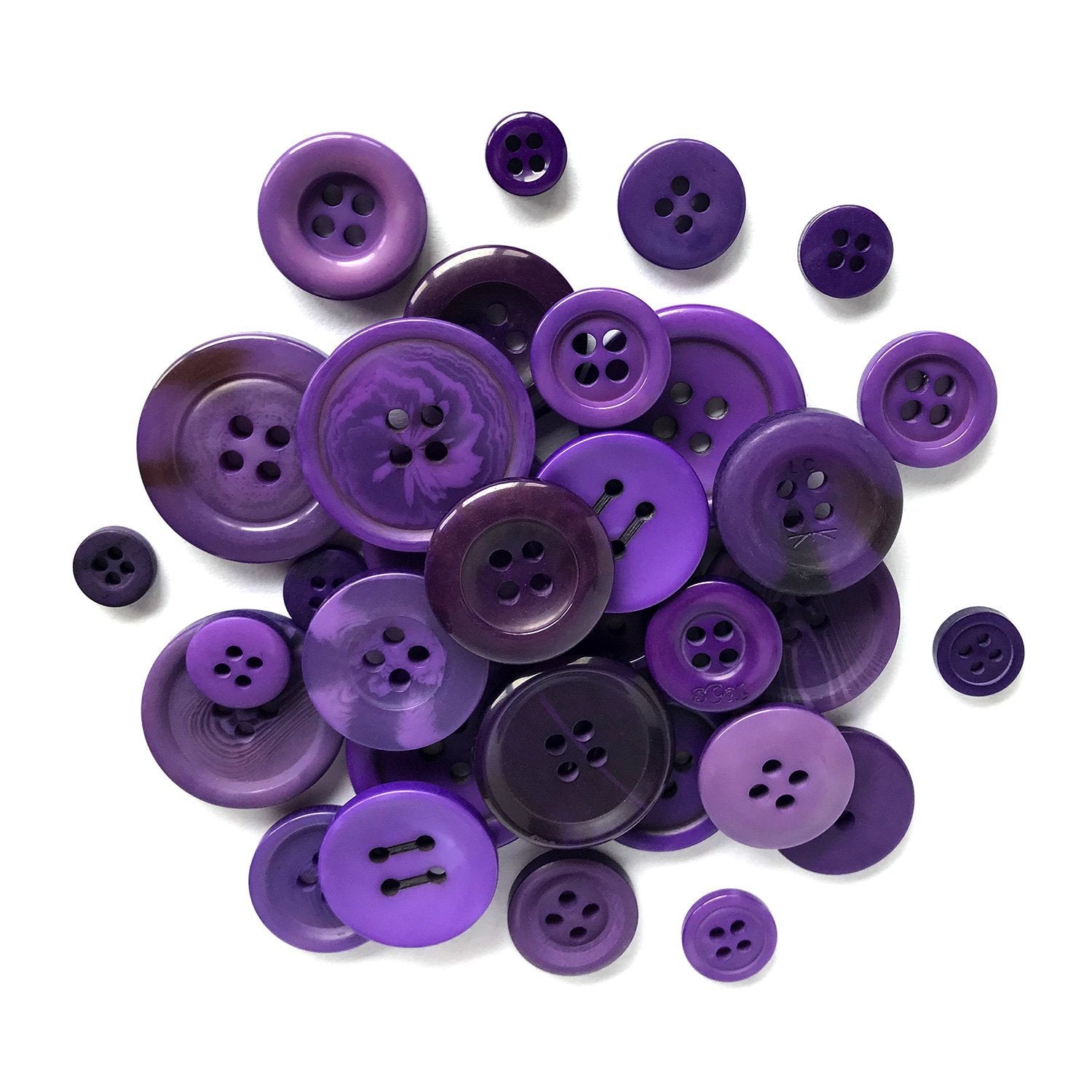 Lavender Bulk Buttons